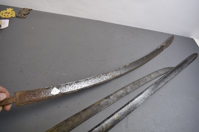 Lot 809 - A 1796 PATTERN HEAVY CAVALRY OFFICER'S SWORD BLADE