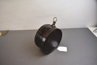 Lot 821 - A 19TH CENTURY BRITISH MILITARY WATER CANTEEN