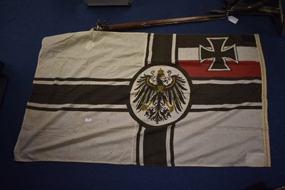 Lot 822 - A FIRST WORLD WAR GERMAN NAVAL FLAG