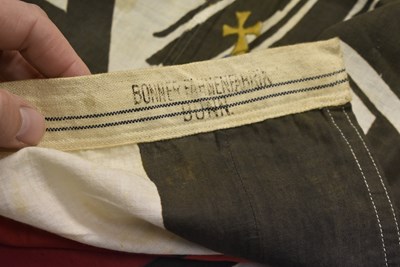 Lot 822 - A FIRST WORLD WAR GERMAN NAVAL FLAG