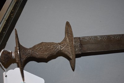 Lot 247 - A 19TH CENTURY NEPALESE KORA OR SWORD