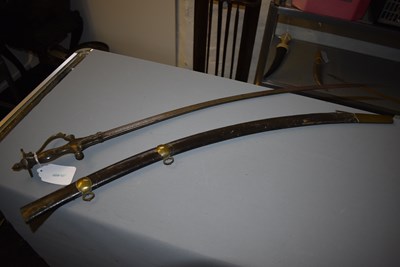 Lot 49 - AN EARLY 20TH CENTURY PRESENTATION INDIAN FRONTIER POLICE TULWAR OR SWORD