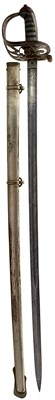 Lot 653 - A PRESENTATION MIDDLESEX RIFLE VOLUNTEERS OFFICER'S SWORD