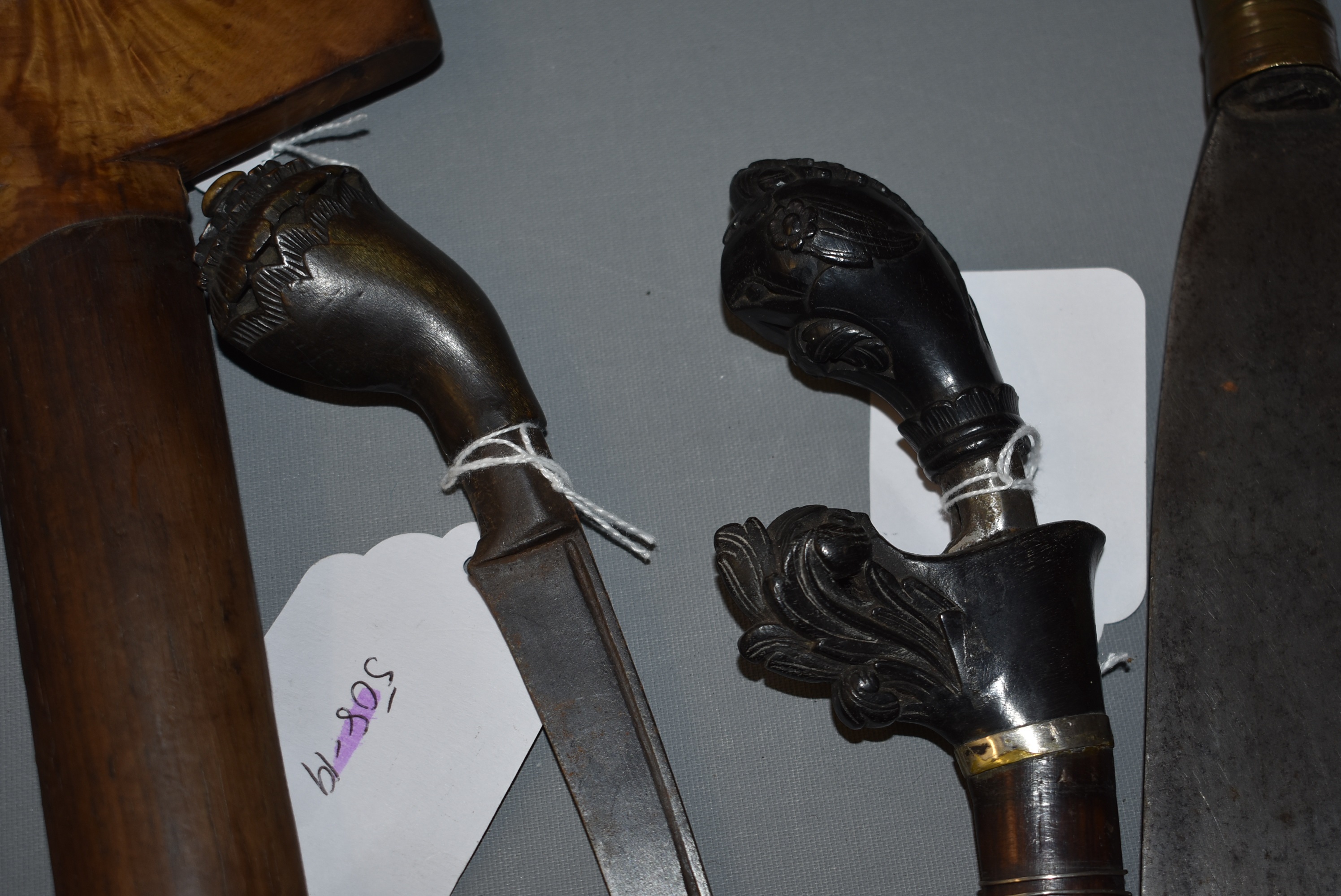 Lot 222 A MALAYAN TUMBOK LADA OR DAGGER Lot 222 A MALAYAN TUMBOK LADA OR DAGGER