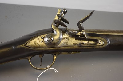 Lot 170 - A .750 CALIBRE FLINTLOCK BROWN BESS BY KETLAND & CO