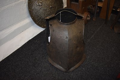 Lot 412 - A 17TH CENTURY ENGLISH CIVIL WAR PERIOD BREAST AND BACK PLATE