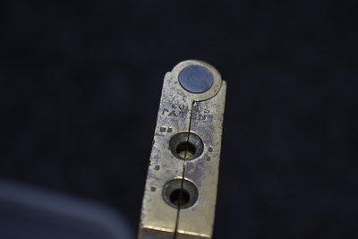 Lot 478 - AN EARLY .31 CALIBRE COLT MODEL 1849 POCKET REVOLVER BULLET MOULD