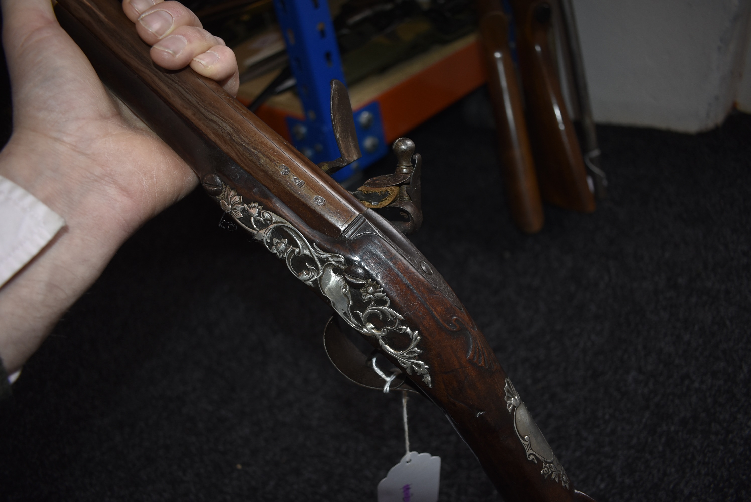 Lot 578 A 16 Bore Flintlock Sporting Gun By Joyner 7766