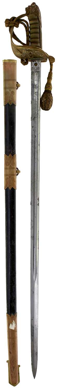 Lot A POST 1901 NAVAL OFFICER'S SWORD