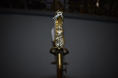 Lot 7 - AN 1803 TYPE NAVAL OFFICER'S PRESENTATION SWORD