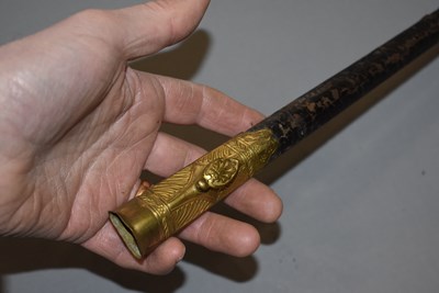 Lot 19 - A FRENCH NAVAL OFFICER'S SWORD