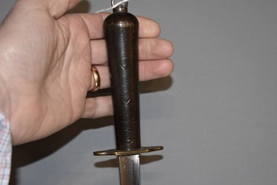 Lot 29 - A FRENCH MODEL 1833 NAVAL DIRK