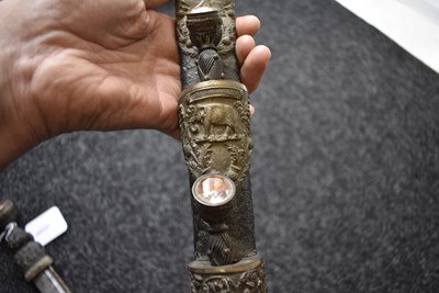 Lot 348 - A VICTORIAN BLACK WATCH VOLUNTEER OFFICER'S DIRK