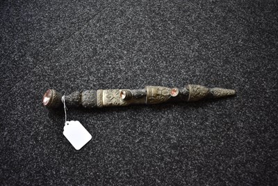 Lot 348 - A VICTORIAN BLACK WATCH VOLUNTEER OFFICER'S DIRK