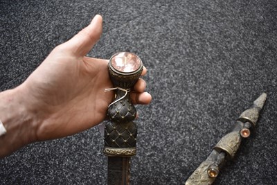 Lot 348 - A VICTORIAN BLACK WATCH VOLUNTEER OFFICER'S DIRK
