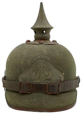 Lot 722 - COPY R22 SCROLL ERSATZ PICKELHAUBE