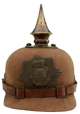 Lot 723 - COPY FELT ERSATZ PICKELHAUBE