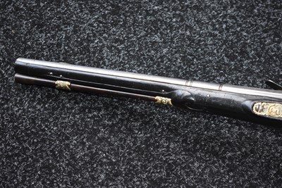 Lot 603 - A 40-BORE 17TH CENTURY BRESCIAN HOLSTER PISTOL