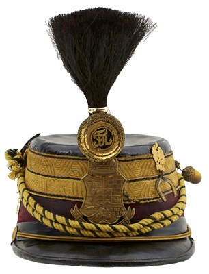 Lot 730 - AN AUSTRO-HUNGARIAN VETERAN'S SHAKO