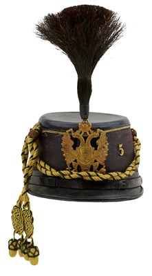 Lot 732 - AN AUSTRIAN VETERAN'S SHAKO