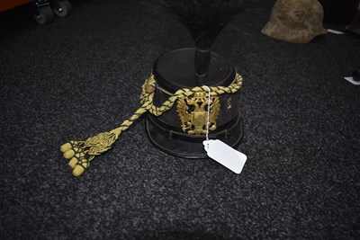 Lot 732 - AN AUSTRIAN VETERAN'S SHAKO