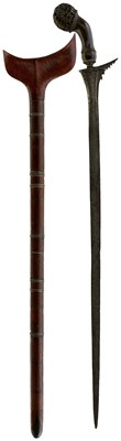 Lot 231 - A 19TH CENTURY MALAYAN EXECUTIONER'S KRIS