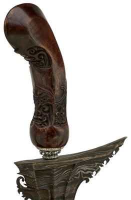 Lot 229 - A LATE 19TH CENTURY INDONESIAN KRIS