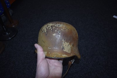 Lot 736 - A THIRD REICH M1940 GERMAN HELMET