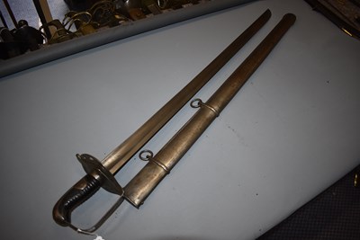 Lot 123 - A 1796 PATTERN HEAVY CAVALRY TROOPER'S SWORD TO THE SCOTS GREYS