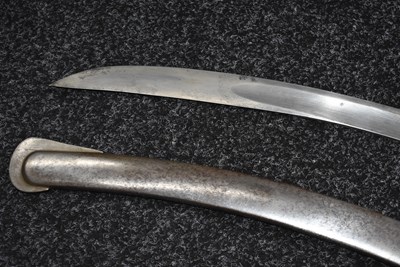 Lot 130 - A RARE 1796 PATTERN ROYAL ARTILLERY OFFICER'S FIGHTING SABRE OF WATERLOO INTEREST