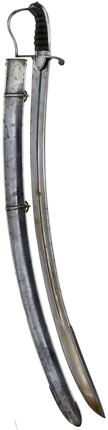 Lot 126 - A 1796 PATTERN LIGHT CAVALRY OFFICER'S SWORD BY WEBB