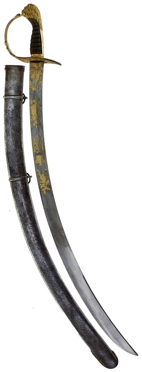 Lot 128 - A SCARCE 1803 PATTERN INFANTRY OFFICER'S SWORD