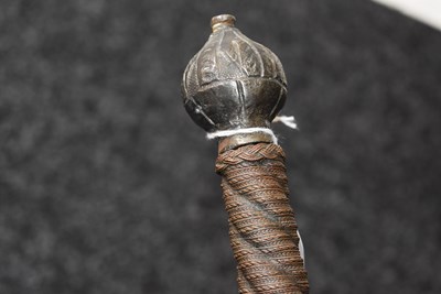 Lot 360 - AN ENGLISH CIVIL WAR PERIOD OFFICER'S RAPIER