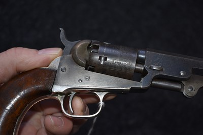 Lot 641 - A CRISP .31 CALIBRE FIVE-SHOT PERCUSSION COLT POCKET REVOLVER