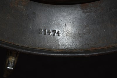 Lot 741 - A THIRD REICH M1935 PATTERN GERMAN HELMET