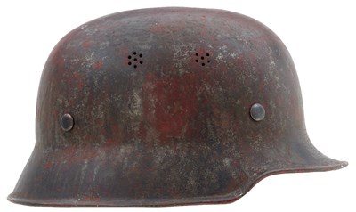 Lot 742 - A THIRD REICH CIVIC HELMET