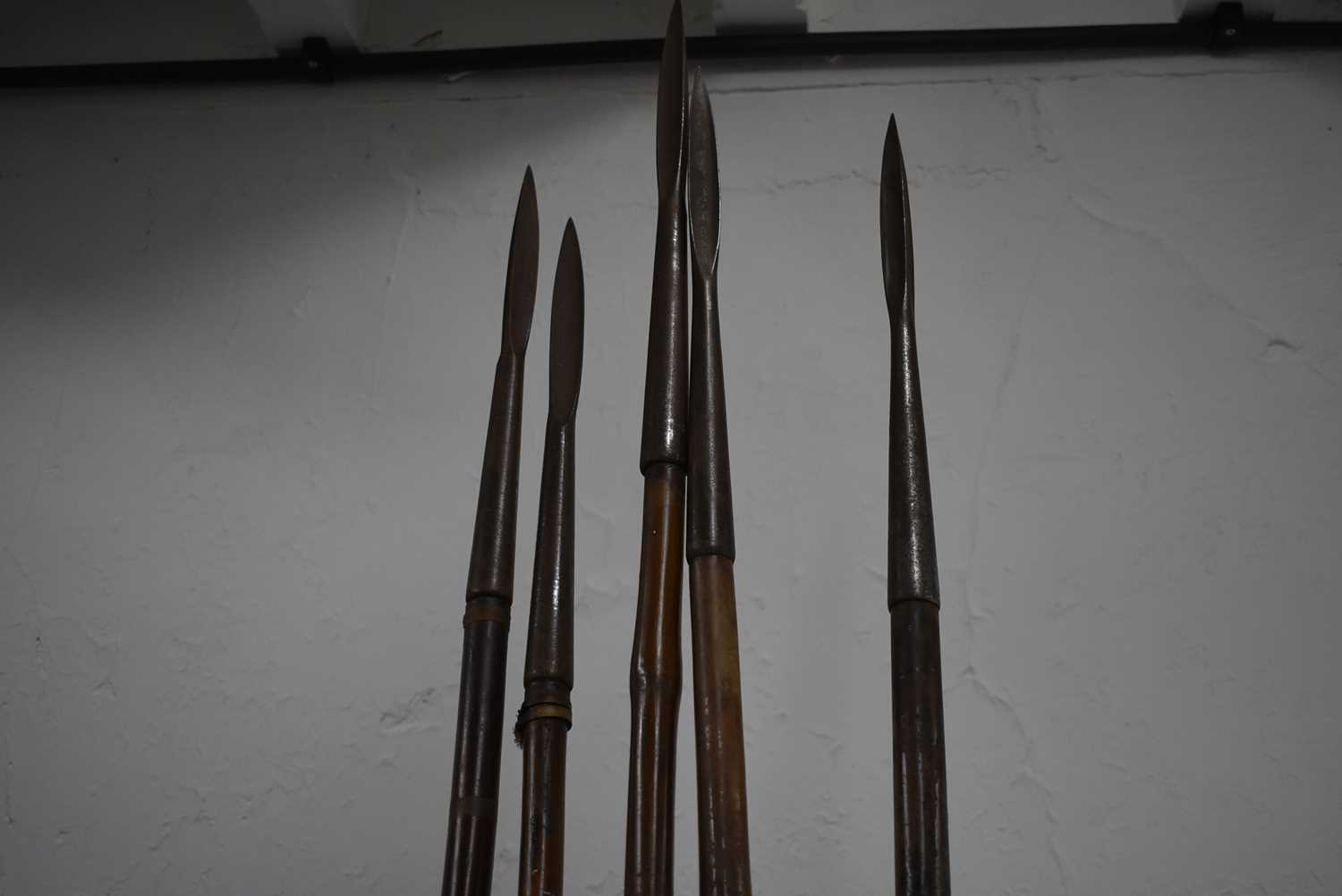 Lance Variations Lot 814 - FIVE VARIOUS LANCES,
