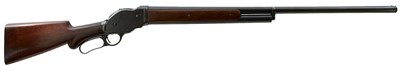 Lot 307 - A 10-BORE OBSOLETE CALIBRE WINCHESTER MODEL 1901 SHOTGUN