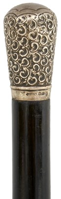 Lot 930 - AN EARLY 20TH CENTURY WALKING STICK