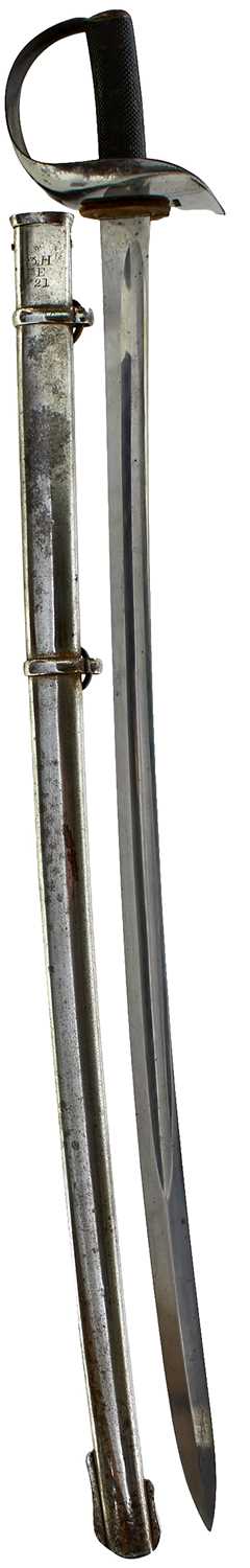 Lot 159 - A SCARCE 1864 PATTERN CAVALRY TROOPER'S SWORD TO THE 4TH (QUEEN'S OWN) HUSSARS