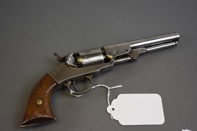 Lot 300 - A .31 CALIBRE FIVE-SHOT PERCUSSION HOPKINS & ALLEN POCKET REVOLVER