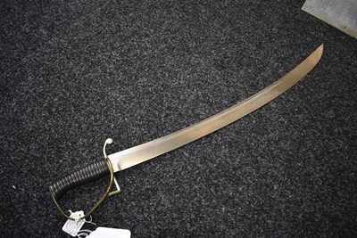 Lot 192 - A GEORGIAN CUSTOMS SWORD