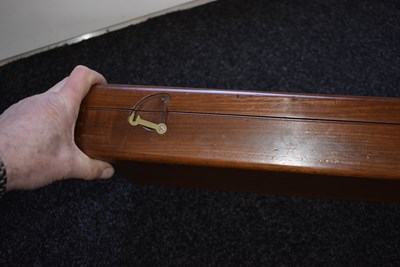 Lot 498 - A MAHOGANY SPORTING GUN CASE BY BLANCHE
