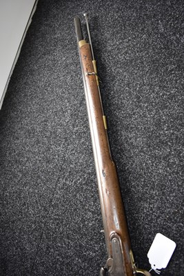 Lot 574 - A .740 CALIBRE EAST INDIA COMPANY 1843 TYPE 2 PERCUSSION SAPPERS AND MINERS OR ARTILLERY CARBINE