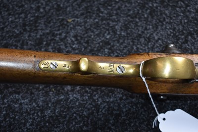 Lot 574 - A .740 CALIBRE EAST INDIA COMPANY 1843 TYPE 2 PERCUSSION SAPPERS AND MINERS OR ARTILLERY CARBINE