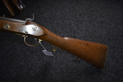 Lot 574 - A .740 CALIBRE EAST INDIA COMPANY 1843 TYPE 2 PERCUSSION SAPPERS AND MINERS OR ARTILLERY CARBINE