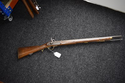 Lot 574 - A .740 CALIBRE EAST INDIA COMPANY 1843 TYPE 2 PERCUSSION SAPPERS AND MINERS OR ARTILLERY CARBINE