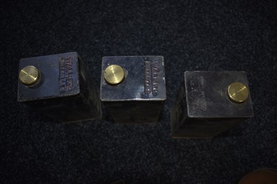 Lot 459 - A SQUARE FORM WALKER POWDER MAGAZINE