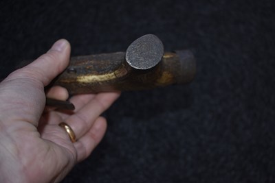 Lot 349 - A 16TH CENTURY GERMAN MUSKETEER'S POWDER FLASK
