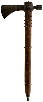 Lot 337 - A NORTH AMERICAN PLAINS STYLE TOMAHAWK